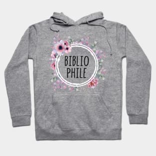 Bibliophile Flowers Hoodie